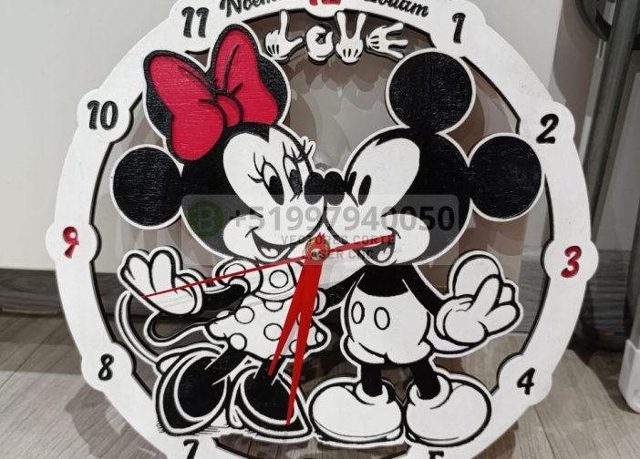 Reloj Mickey y Minnie