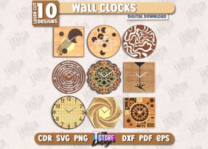 Reloj de pared Decoración del hogar