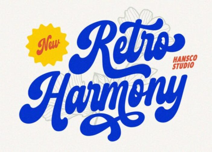 Retro Harmony Font