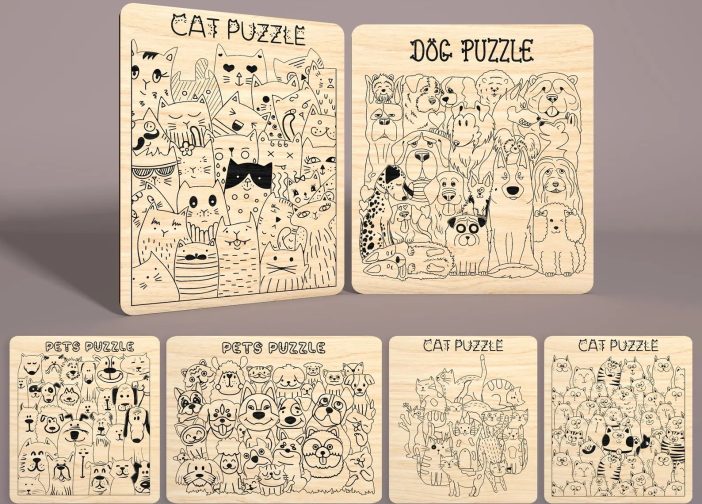 Rompecabezas para niños de animales