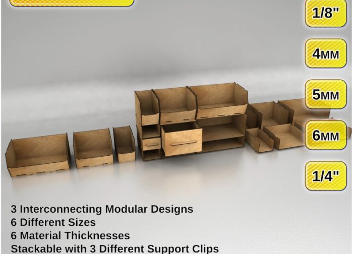 Sistema de almacenamiento modular completo