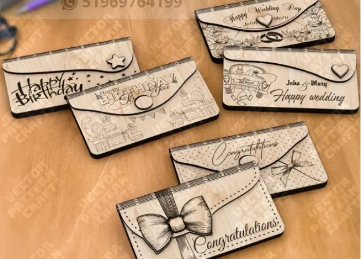 Sobres portamonedas para bodas cumpleaños