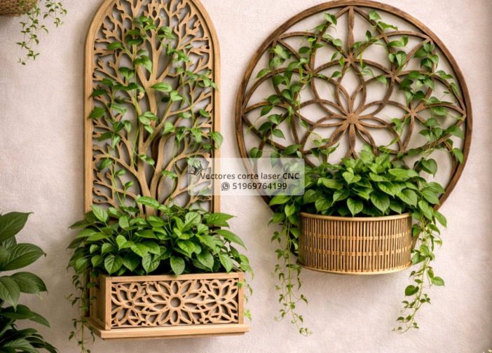 Soporte de maceta de pared