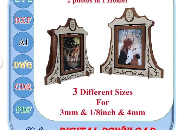 Soporte para fotos giratorio