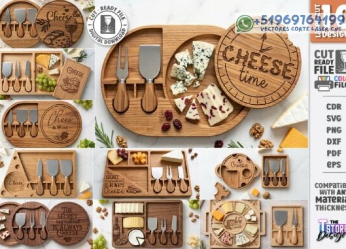 Tablas de picar para queso CNC Para mas Vectores Whatsapp 51969764199