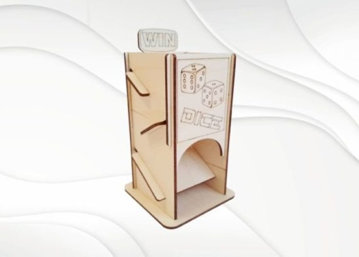 Tablero de juego de torre de dados