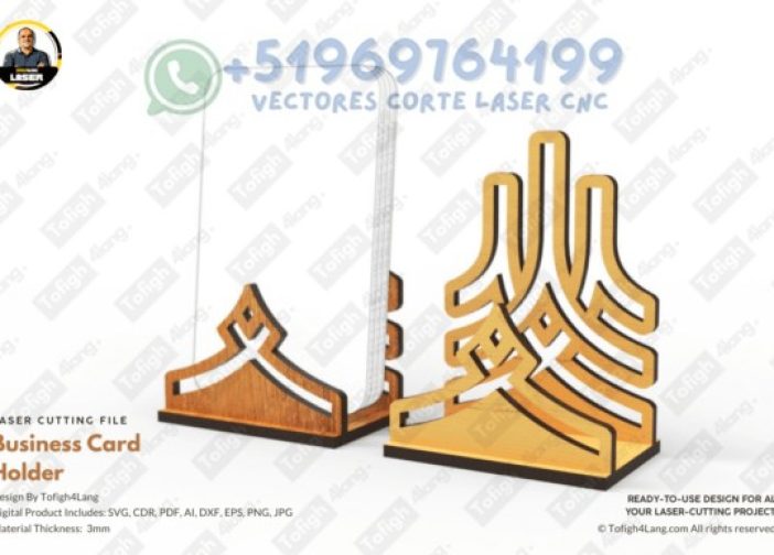 Tarjetero de escritorio moderno