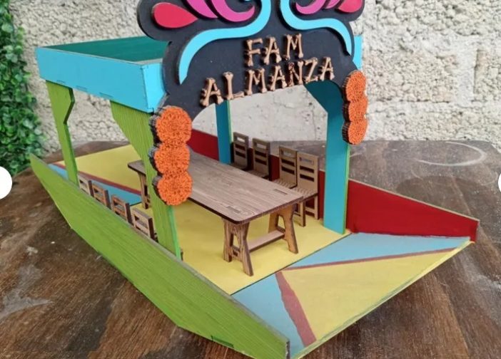 Trajinera de Xochimilco Mexico