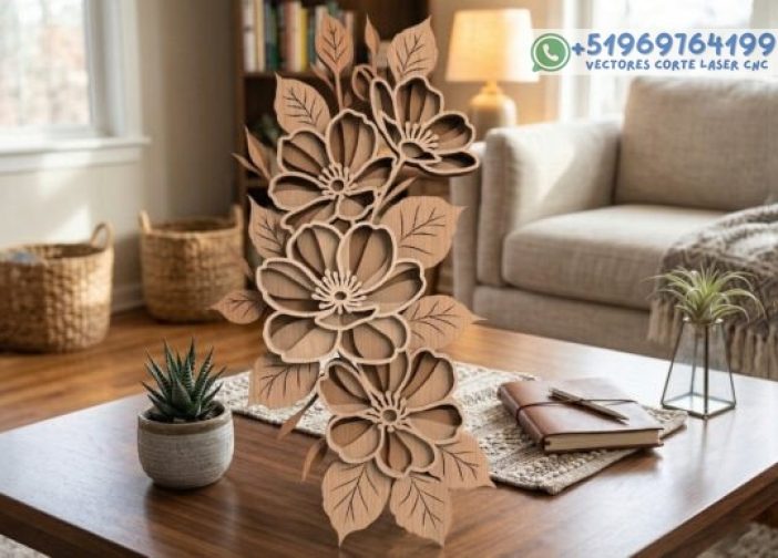 adorno de diseño floral en capas Para mas Vectores Whatsapp 51969764199