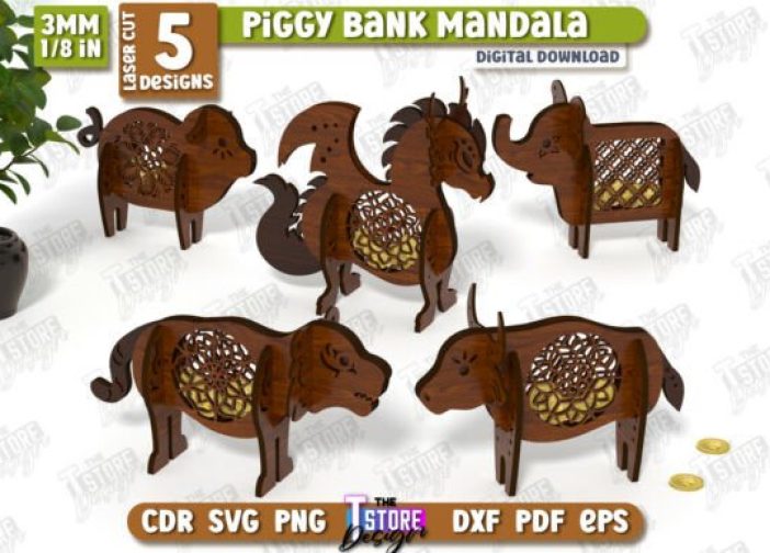 aquete de alcancía de animales granja 2