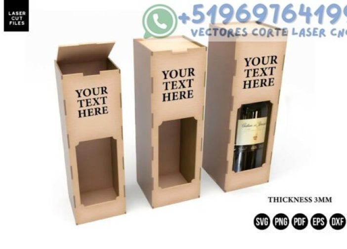 caja de regalo caja de vino