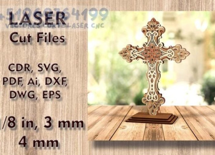 cruz para decoración cristiana