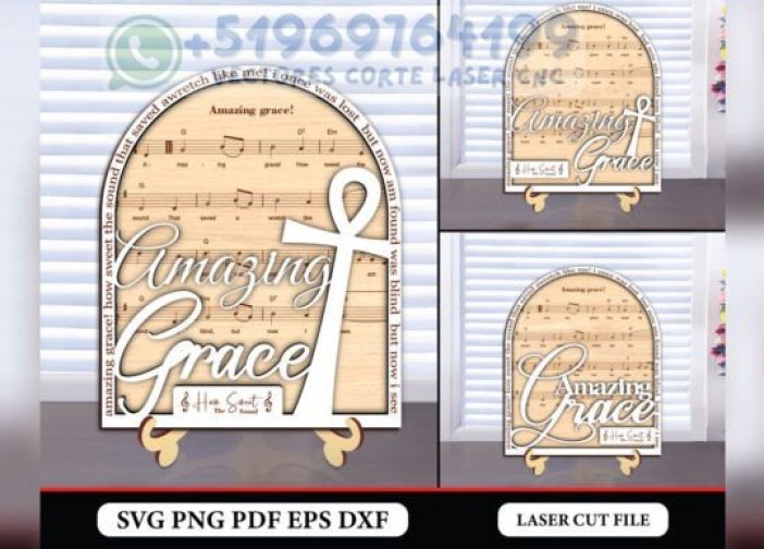 decoración de stand de Amazing Grace