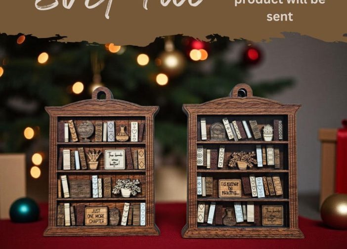 mini dorno de estantería shaker