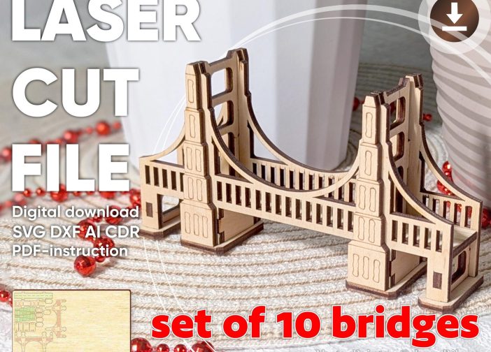 miniatura de puentes famosos