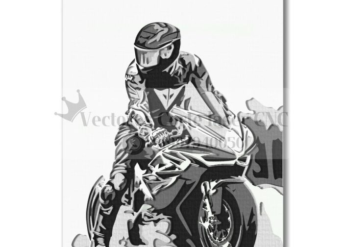 motocicleta de panel multicapa