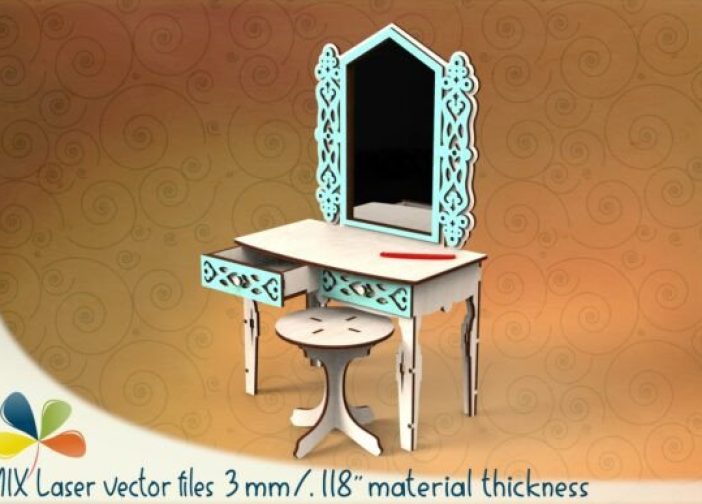 tocador para muñecas